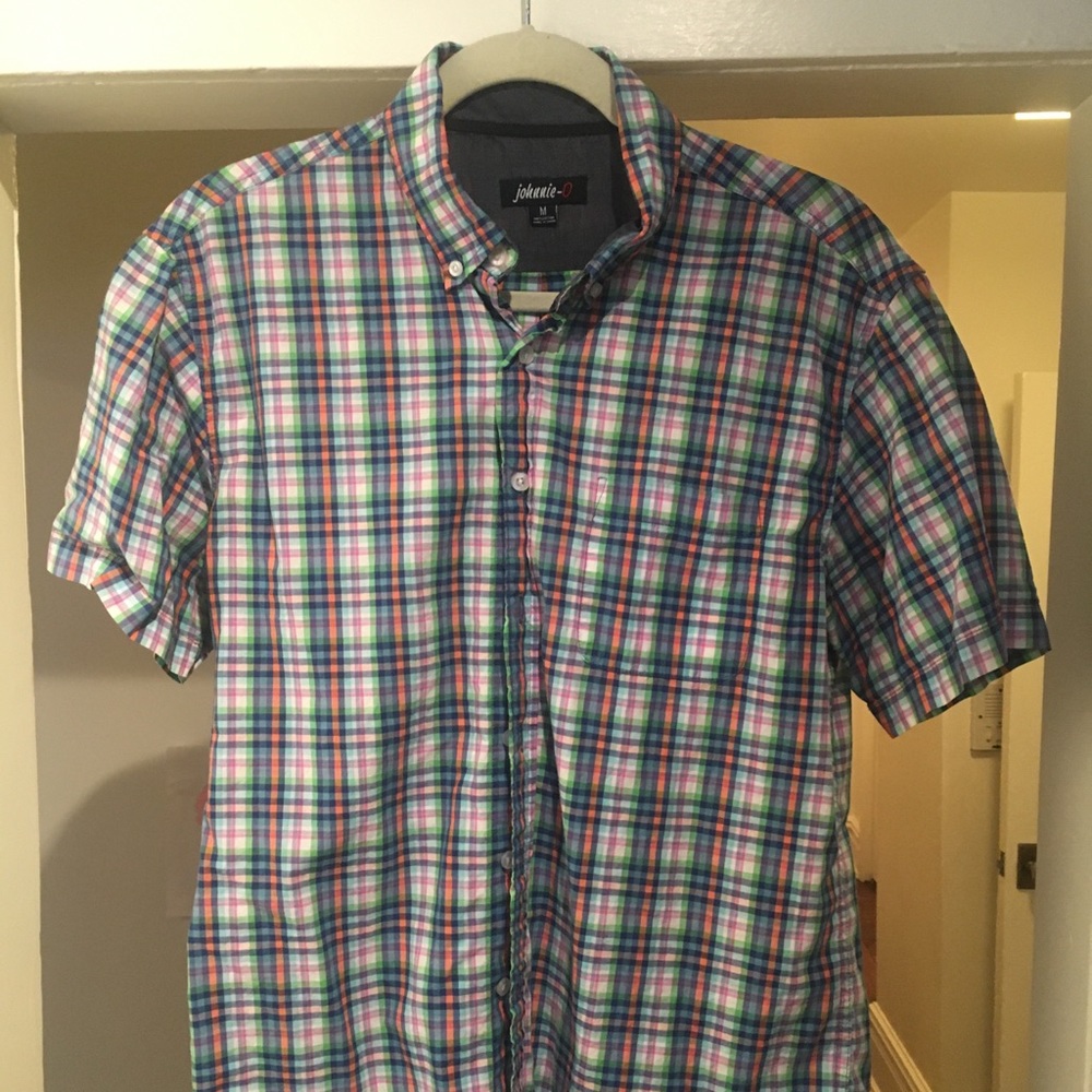 Summer gingham short sleeve (medium)
